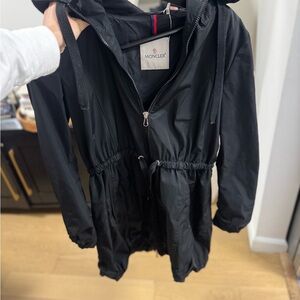Moncler Black Drawstring Jacket